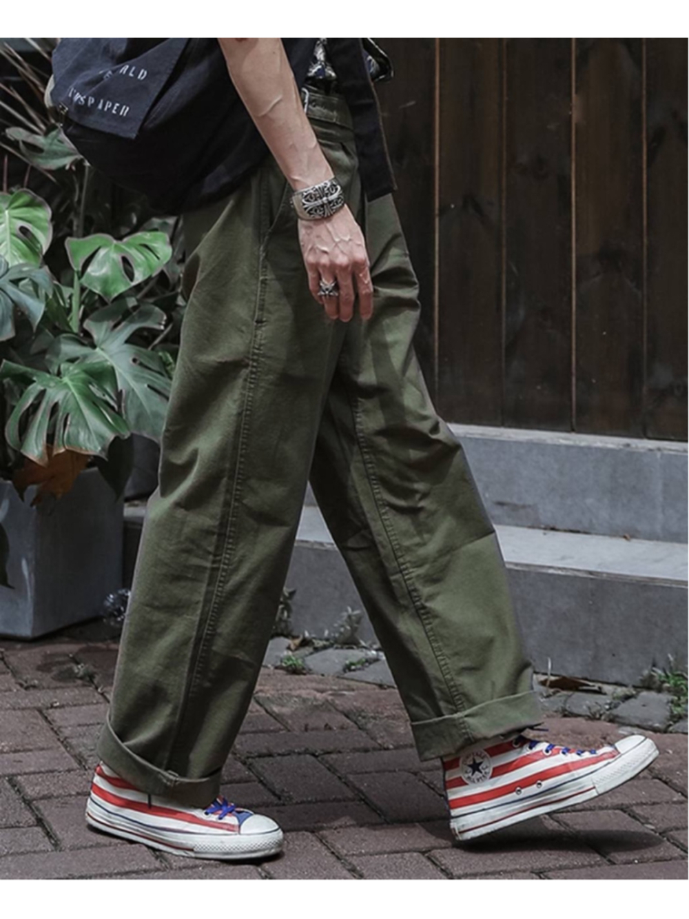 NON STOCK Classic British Army Pants Vintage Men's Military Gurkha Trousers L